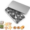 30pcs Mini Cookie Cutter Mold; Biscuit Mold; Fruit Cutting Mold