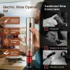 6-in-1 Electric Wine Bottle Opener Set w/ Foil Cutter