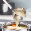 Long Handle Home Ladle Strainer, Stainless Steel