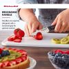 Japanese Steel 12-Piece Knife Block Set w/ Built-in Sharpener