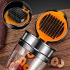 Stainless Steel Vegetable Slicer; Fruit Cutter W/ Container