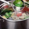 Long Handle Home Ladle Strainer, Stainless Steel