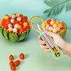 Kitchen Fruit Carving Knife Set Of Stainless Digging Spoons
