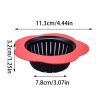 Flower Shaped Sink Strainer; Shower Sink Drains Cover