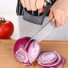 Stainless Steel Tomato Onion Slicer Holder