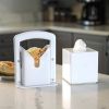 Stainless Steel Bagel Guillotine Slicer W/ Safety Handle