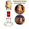 Beer Can Chicken Holder; Stainless Steel Chicken Racks
