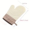 1pc Anti-scalding Thickened Silicone Kitchen Gloves