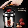 Stainless Steel Vegetable Slicer; Fruit Cutter W/ Container