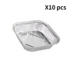 8"x8" Disposable Aluminum Foil Square Pans