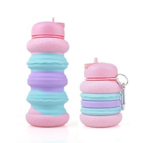 Collapsible Water Bottles (Color: A, Capacity: 550ML)