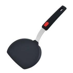 1pc Silicone Spatula Turner; Nonstick & Heat Resistant (Items: Spatula)
