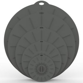 5pcs Silicone Fresh-keeping Cover; Microwave Heating Cover (Color: A)
