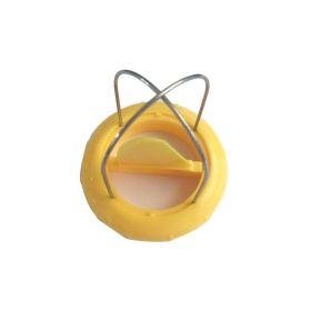 Stainless Steel Kiwi Peeler Slicer (Color: Orange, Ships From: China)