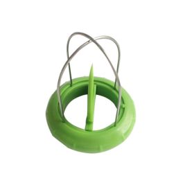 Stainless Steel Kiwi Peeler Slicer (Color: Green, Ships From: China)
