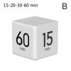 Digital Display Cube Shape Countdown Kitchen Timer