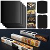 5pcs Non-stick BBQ Grill Mat Baking Mat