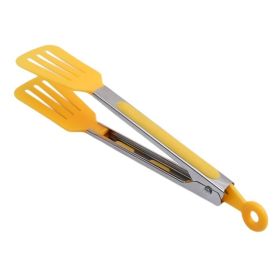 Cross-border Exclusively For 9" Nylon Square Head Food Clip (Color: Yellow)