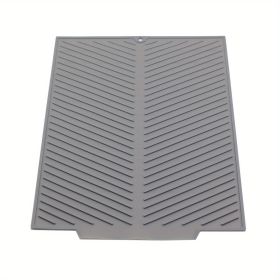 Silicone Draining Board Mat, Folding Draining Mat (size: Big)
