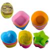Silicone Cake Mold Round Shaped Muffin Cupcake