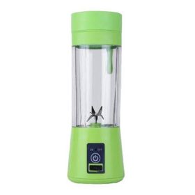 USB Portable Blender Portable Fruit Electric Juicing Cup (Color: Green)