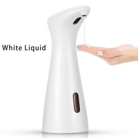 Automatic Liquid or Foam Soap Dispenser (Color: White Liquid, Ships From: China)