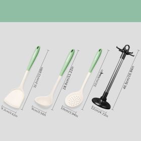 Silicone Spatula Non-stick; Kitchen Utensils Set (Quantity: Spatula Set Of 4)