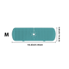 1pc Silicone Sink Faucet Mat Splash Guard Dish Drying Mat