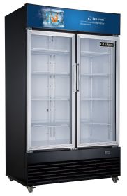 Commercial Single Glass Door Merchandiser Refrigerator (Refrigertant: R290, Material: Stainless Steel)