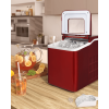 26lbs/24h Portable Countertop Ice Maker Machine w/ Scoop