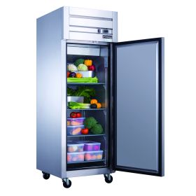 Stainless Steel Commercial Upright Reach-in Refrigerator (Capacity: 17.72 Cu.Ft., Material: Stainless Steel)