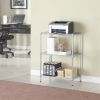 Concise 3 Layers Carbon Steel & PP Storage Rack