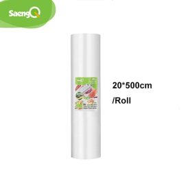 saengQ vacuum bags for food Vacuum Sealer (size: 20*500cm)