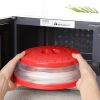 Collapsible Ventilated Microwave Food Cover