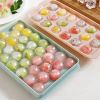 Mini Ice Ball Mold Round Ice Cube w/ Lid