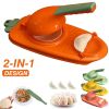 Kitchen Dumpling Maker 2 In 1 Dough Pressing Tool
