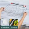 Drain Rack; Drain Basket; Stainless Steel Kitchen Basket