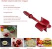 Ground Meat Chopper Utensil; Potato Masher Black