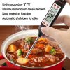 Kitchen Meat Thermometer W/ Probe, Digital LCD Display