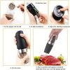 Electric Pepper Mill Gravity Induction Salt Shaker Grinder
