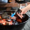Butane Torch Lighter Refillable Blow Torch Adjustable Flame