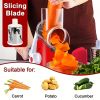 Vegetable Slicer; Multifunctional Fruit Slicer; Manual Food Grater