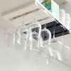1pc Perforated Free Wine Glass Hanging Holder