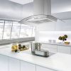 36" Stainless Steel Island Mount Range Hood w/LED Lights