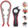 1pc Lid Opener Tool; Jar Opener For Weak Hands