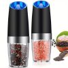 Electric Pepper Mill Gravity Induction Salt Shaker Grinder