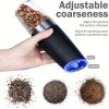 Electric Pepper Mill Gravity Induction Salt Shaker Grinder