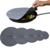 5pcs Silicone Fresh-keeping Cover; Microwave Heating Cover