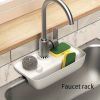 Sink Splash Guard; Drain Storage Rack