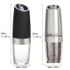 Electric Pepper Mill Gravity Induction Salt Shaker Grinder